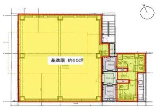 S-GATE FIT 八丁堀 5階 間取り図