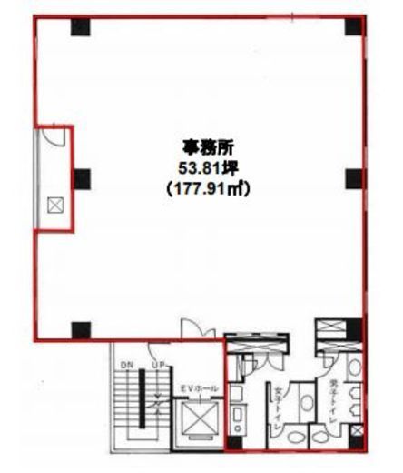 神田MCビルディング 7階 間取り図