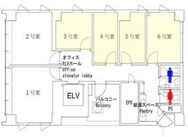 エキスパートオフィス渋谷 1006 間取り図