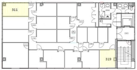 エキスパートオフィス麹町 311 間取り図