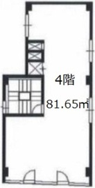 コスギビル 4階 間取り図