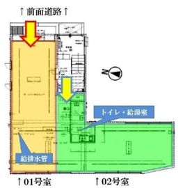 ザ・シーザープレイス代々木(店舗・事務所・SOHO) 401 間取り図