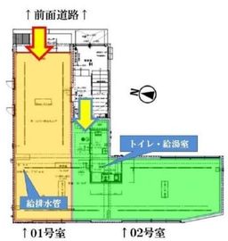 ザ・シーザープレイス代々木(店舗・事務所・SOHO) 302 間取り図