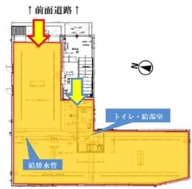 ザ・シーザープレイス代々木(店舗・事務所・SOHO) 2階 間取り図