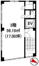ACE日本橋ビル 3階 間取り図