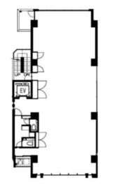 北参道DTビル 3階 間取り図