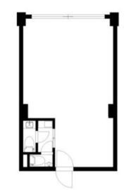 シャトレー代々木 208 間取り図