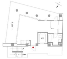 Citta代々木公園 5階 間取り図
