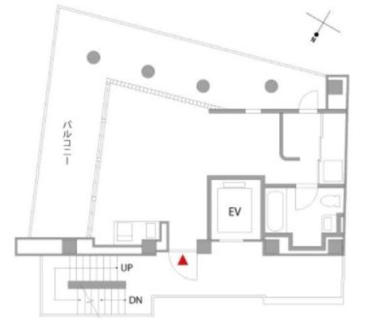 Citta代々木公園 4階 間取り図