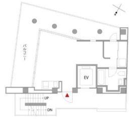 Citta代々木公園 4階 間取り図
