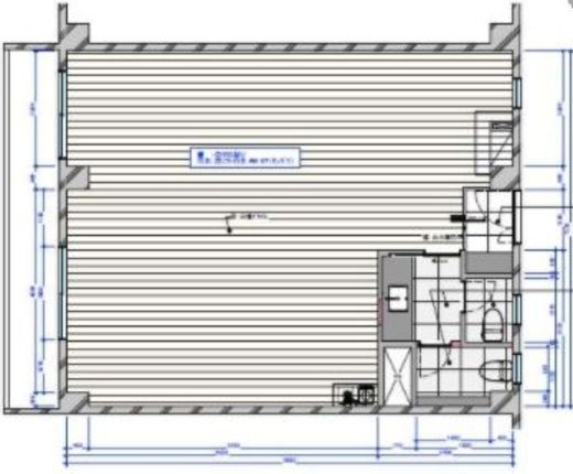 南平台アジアマンション 603 間取り図