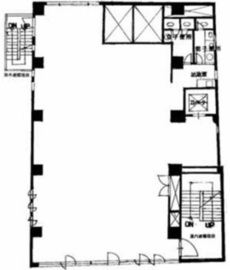 イマスオフィス馬喰町 5階 間取り図