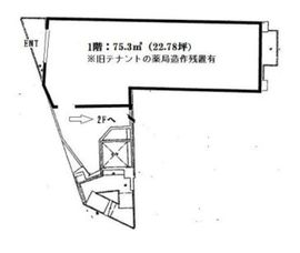 代々木JSIエステートビル 1階-3階 間取り図