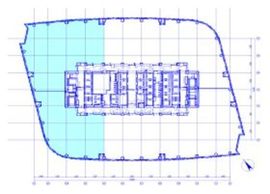 虎ノ門ヒルズ森タワー 25階 間取り図