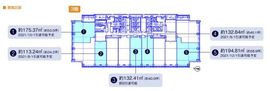 アークヒルズサウスタワー 3階3 間取り図