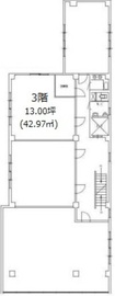 大湯ビル 3階1 間取り図