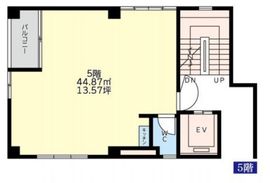 一ツ木ビル別館 5階 間取り図