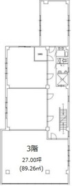 大湯ビル 3階2 間取り図