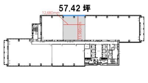 商船三井ビルディング 4階 間取り図