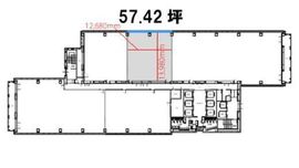 商船三井ビルディング 4階 間取り図
