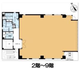 VORT虎ノ門Ⅱ(旧:VPO虎ノ門一丁目) 5階 間取り図