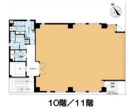 VORT虎ノ門Ⅱ(旧:VPO虎ノ門一丁目) 10階 間取り図