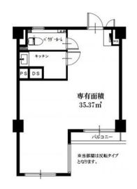 316青山 307 間取り図