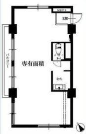 316青山 301 間取り図