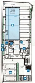 VPO赤坂 1階(店鋪) 間取り図
