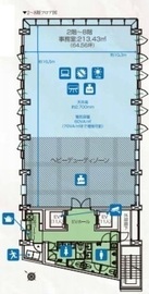 VPO赤坂 2階 間取り図