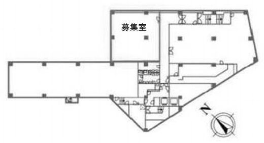 いちご神宮前ビル B1階 間取り図
