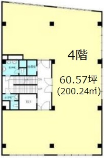 小浦第一ビル 4階 間取り図