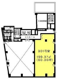 日本橋浜町パークビル 301 間取り図