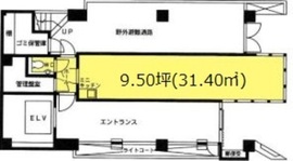 茅場町二丁目ビル 1階 間取り図