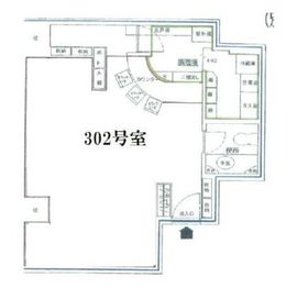 六本木四丁目ビル 302 間取り図