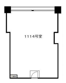 ニュー新橋ビル 1114 間取り図