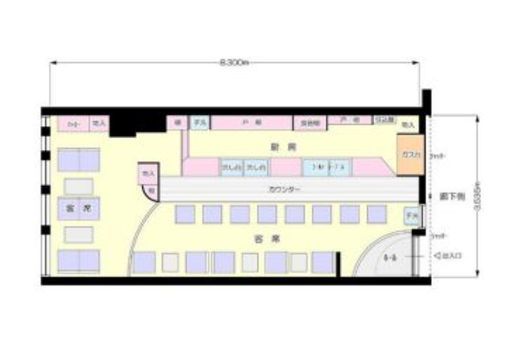 ニュー新橋ビル 307 間取り図