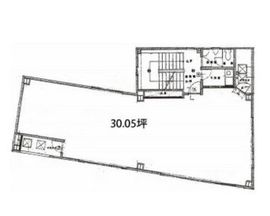 新橋パインビル 2階 間取り図