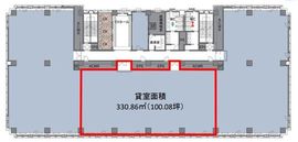 JMF笹塚01(旧:笹塚センタービル) 6階 間取り図