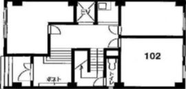 第三カネタツビル 102 間取り図