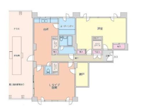 番町ハイム 917 間取り図