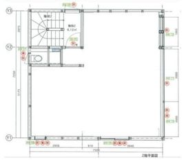 ミッドタウンTビル 2階 間取り図