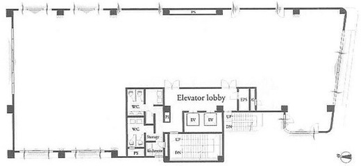 一番町SQUARE 5階 間取り図