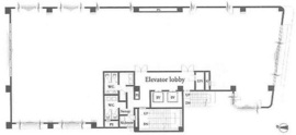 一番町SQUARE 5階 間取り図