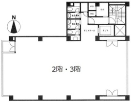 BCプラザ 2-3階 間取り図