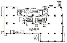 五番町KUビル 2階 間取り図