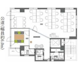 GINZA EAST SQUARE 4階 間取り図
