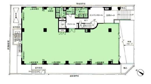 西新宿ミノシマビル 1階 間取り図