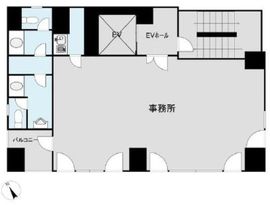 日本橋兜町ファースト 3階 間取り図