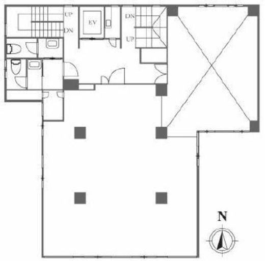 広尾オフィスビル 10階 間取り図